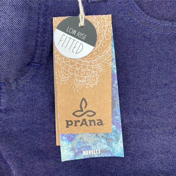 prAna Indigo Jett Pant Low Rise Fitted Ombre Ankle Jeans Size 4 27" Waist - Picture 11 of 14